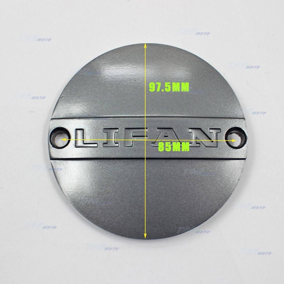 Silver - 50cc 70cc 90cc 110cc 125CC LIFAN Engine ROUND CLUTCH COVER Dirt - TDRMOTO