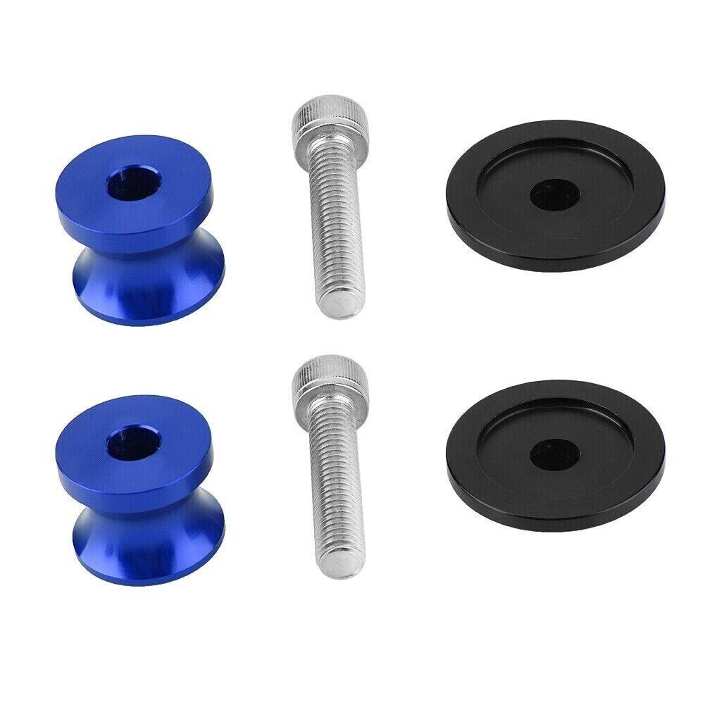 Universal CNC Aluminum Swingarm Spools / Sliders For Motorcycle – 8mm & 10mm (Pair) – HEINMO