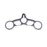 Triple Tree Top Clamp Decal Sticker Cabon Fiber Look Fit DUCATI 749 999 - TDRMOTO