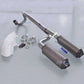 Silver Big Bore Dual Exhaust Muffler CRF50 STYLE Atomik Pitpro Thumpstar DHZ - TDRMOTO