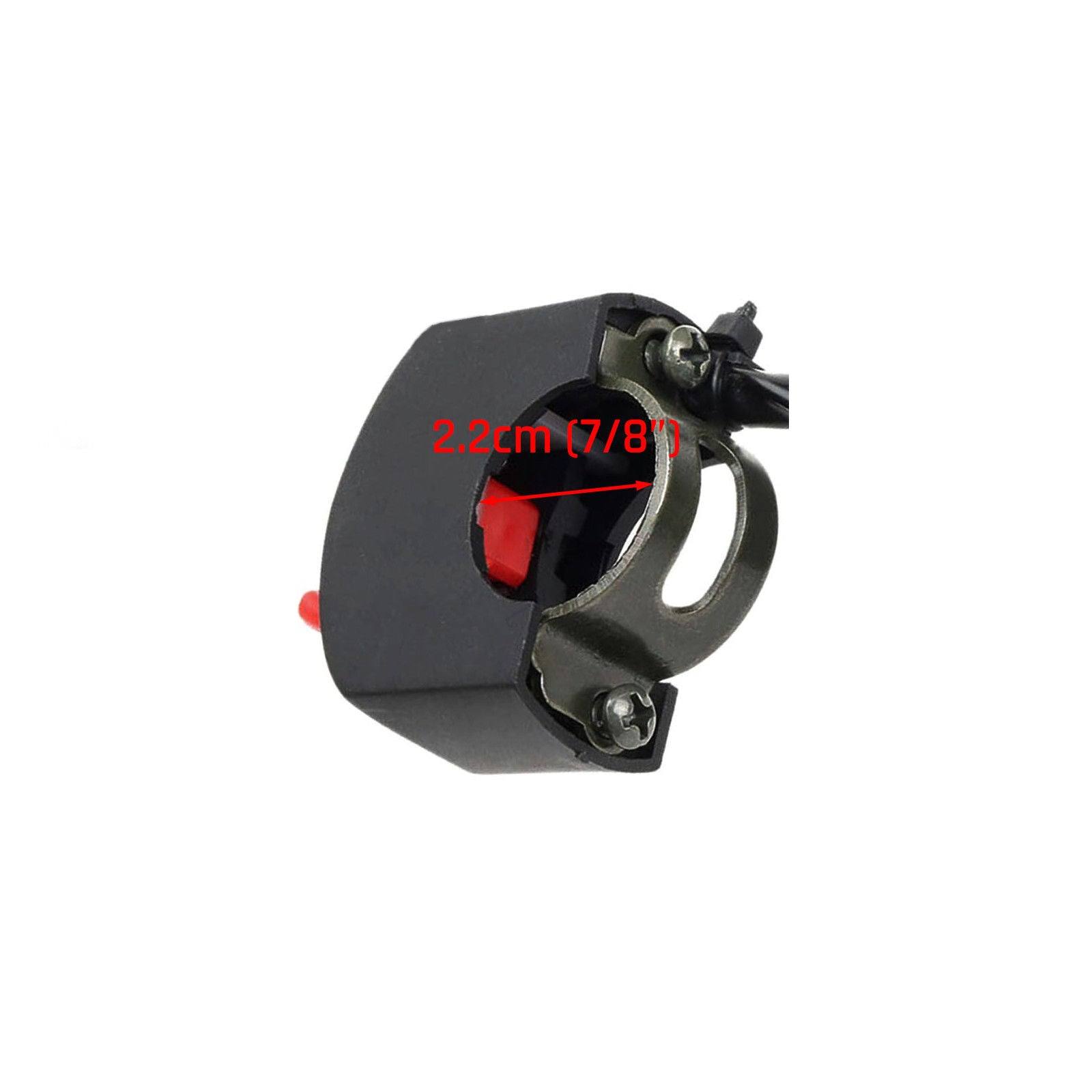 Kill ON-OFF Switch For ATV Motorcycle Scooter Dirt Bike w/7/8'' 22mm Handlebar - TDRMOTO
