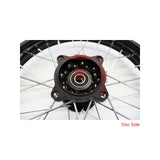 Black 15mm axle 60/100- 14" Inch Front Wheel Rim Knobby Tyre PIT PRO Dirt Bike - TDRMOTO