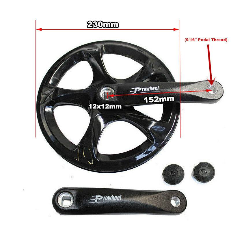 Prowheel 152MM 52T Square Taper Crank Single Forged - TDRMOTO