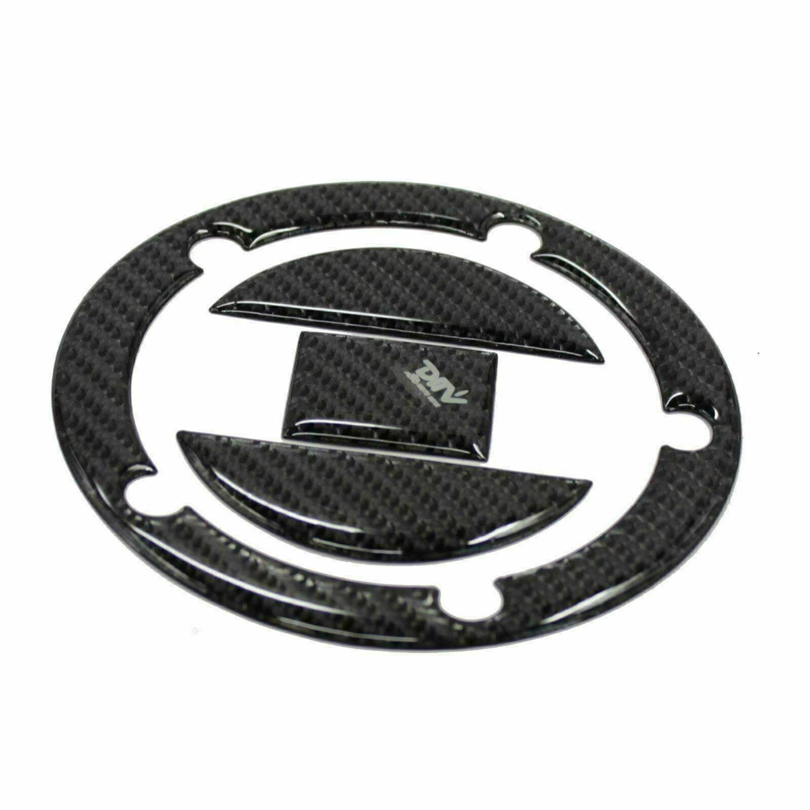 3D Carbon Fiber Gas Cap Tank Cover Pad Sticker For Suzuki GSXR1000 2003-2015 Hot - TDRMOTO