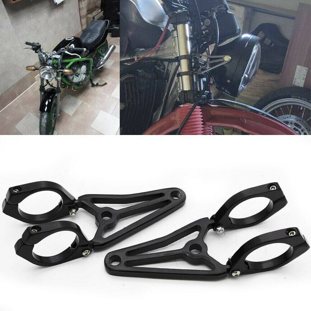 41mm Motorcycle Headlight Mount Brackets Fork Clamp fit for Honda Yamaha Ducati - TDRMOTO