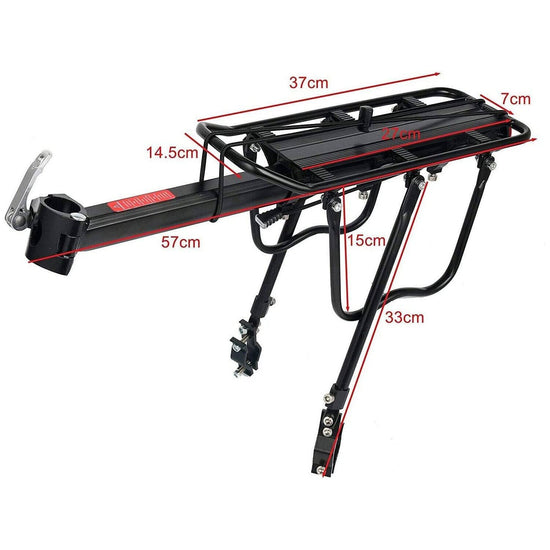 Adjustable Bicycle Rear Pannier Rack Carrier Rack For Mountain Bike MTB