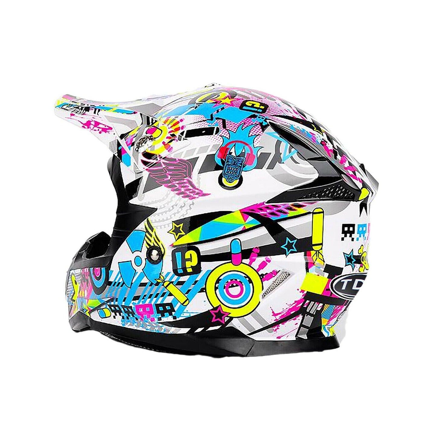 Graffiti Off Road Motocross Adult Helmet ECE22.05 Australia Standard - TDRMOTO