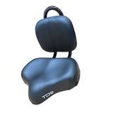 Bicycle adjustable Saddle Seat Backrest Cycling Seat Cushion Back Support - TDRMOTO