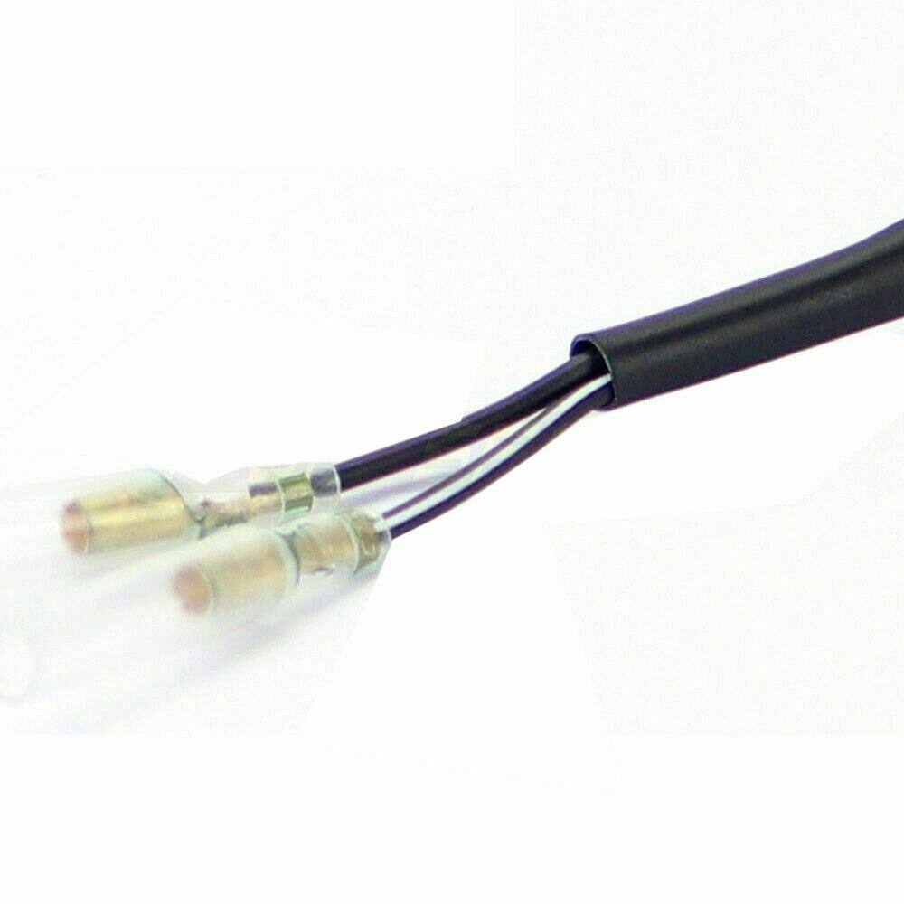 1 Pair Motorcycle Indicator Wire Leads Connector Leads Adaptor Cable For Suzuki - TDRMOTO