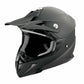 Matte Black Off Road Motocross Adult Helmet ECE22.05 Australia Standard - TDRMOTO