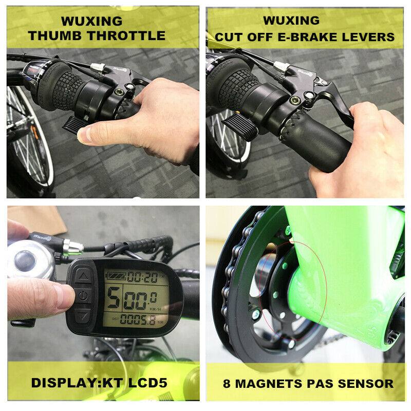500W 27.5" Front Hub 48V 10Ah Battery Electric Bike Conversion Kit - TDRMOTO