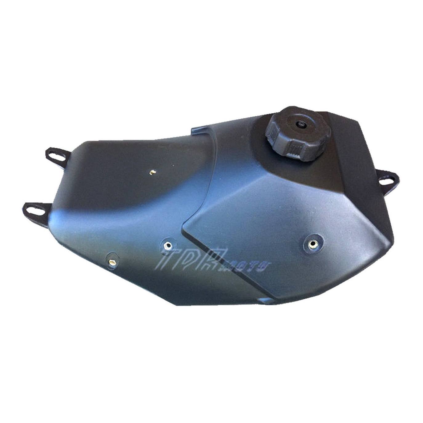 Black Gas Petrol Fuel Tank with Cap for 200cc 250cc Hummer Style Dirt Pit Bike - TDRMOTO