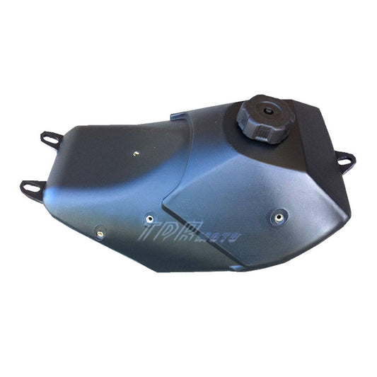 Black Gas Petrol Fuel Tank with Cap for 200cc 250cc Hummer Style Dirt Pit Bike - TDRMOTO