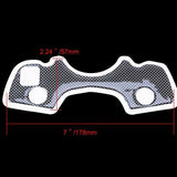 Triple Tree Top Clamp Decal Sticker Cabon Fiber Look Fit SUZUKI GSXR1300 08-12 - TDRMOTO