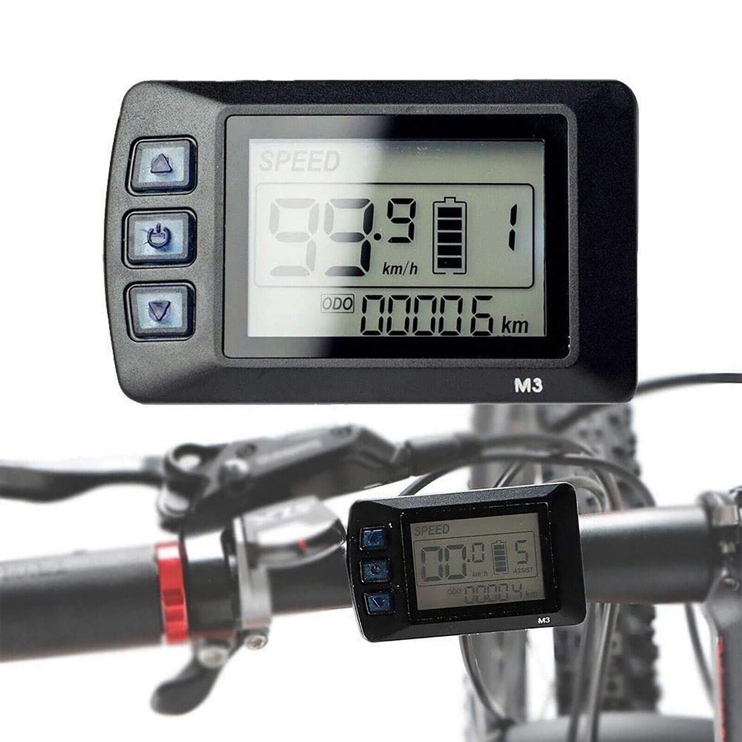 36V 350W 250W Electric Bike Bicycle Scooters Brushless Motor Controller & LCD Display