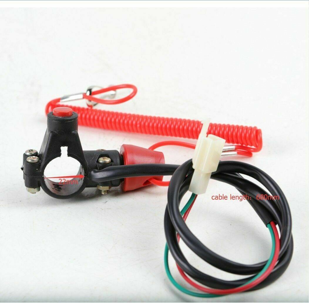Kill Switch Assembly for 49cc 70cc Atomic/Thumpstar/TDR Dirt Bike ATV Quad bike - TDRMOTO