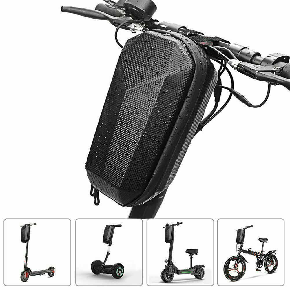 Scooter Bicycle Handlebar Bag Water Proof Hard Shell Storage Case Basket - TDRMOTO