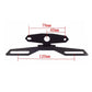 Motorcycle Dual Sport Folding License Plate Mount Tag Bracket Tail Light Holder - TDRMOTO
