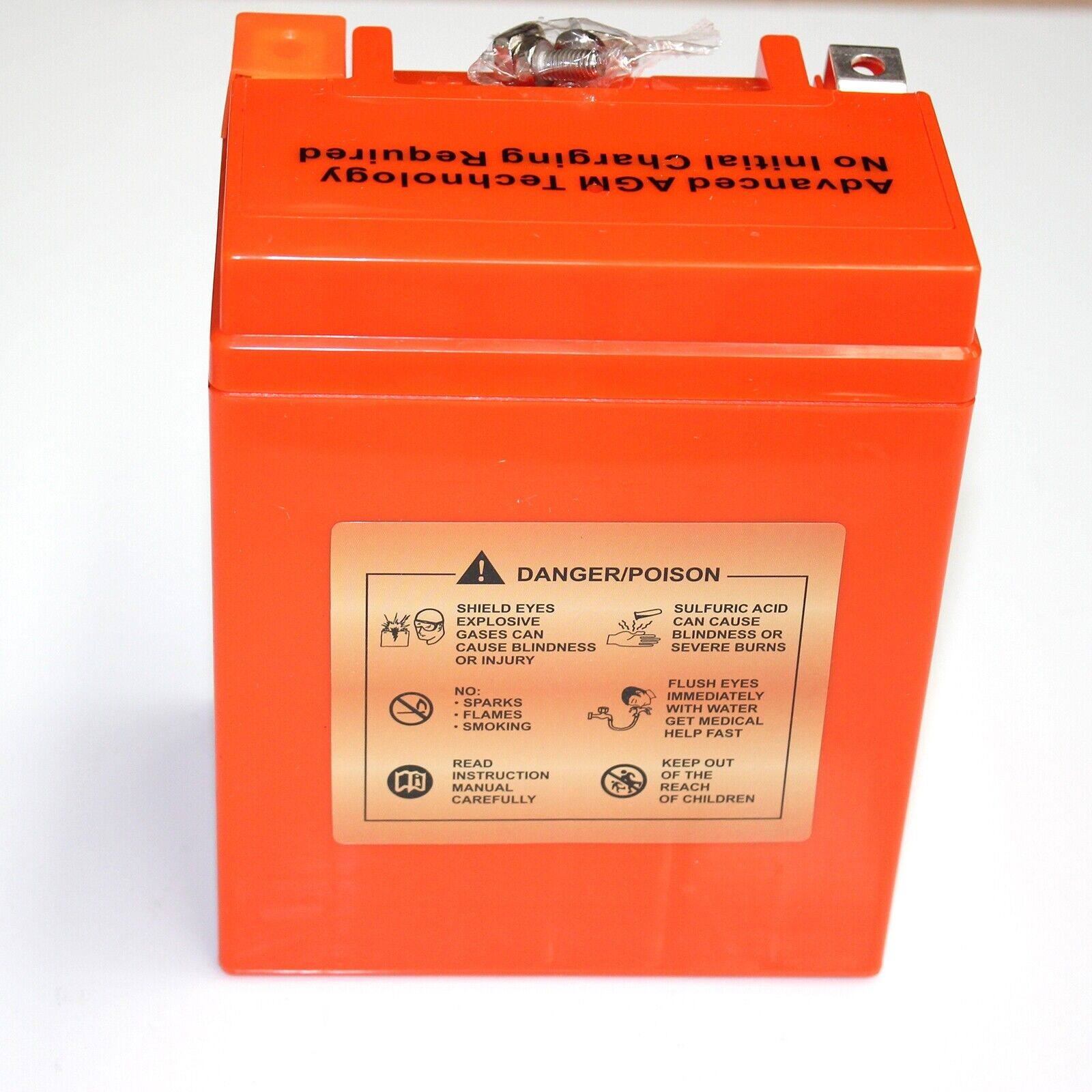 12N14-3A 12V 14Ah Gel Battery For Motorcycle Quad ATV Dirt Pit Bike YB14L-A2 YTX14AHL-BS - TDRMOTO