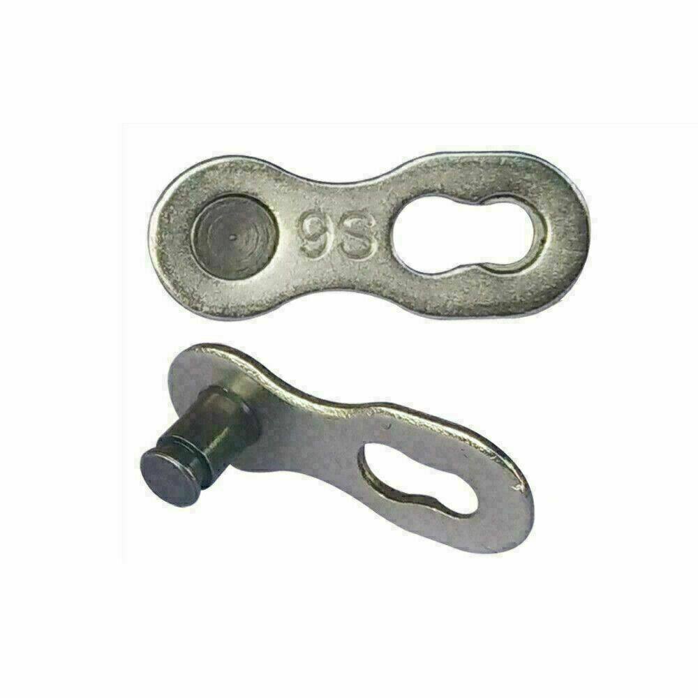 2pcs 9 Speed Bicycle Bike Master Chain Link Joint Connector Replacement Part - TDRMOTO