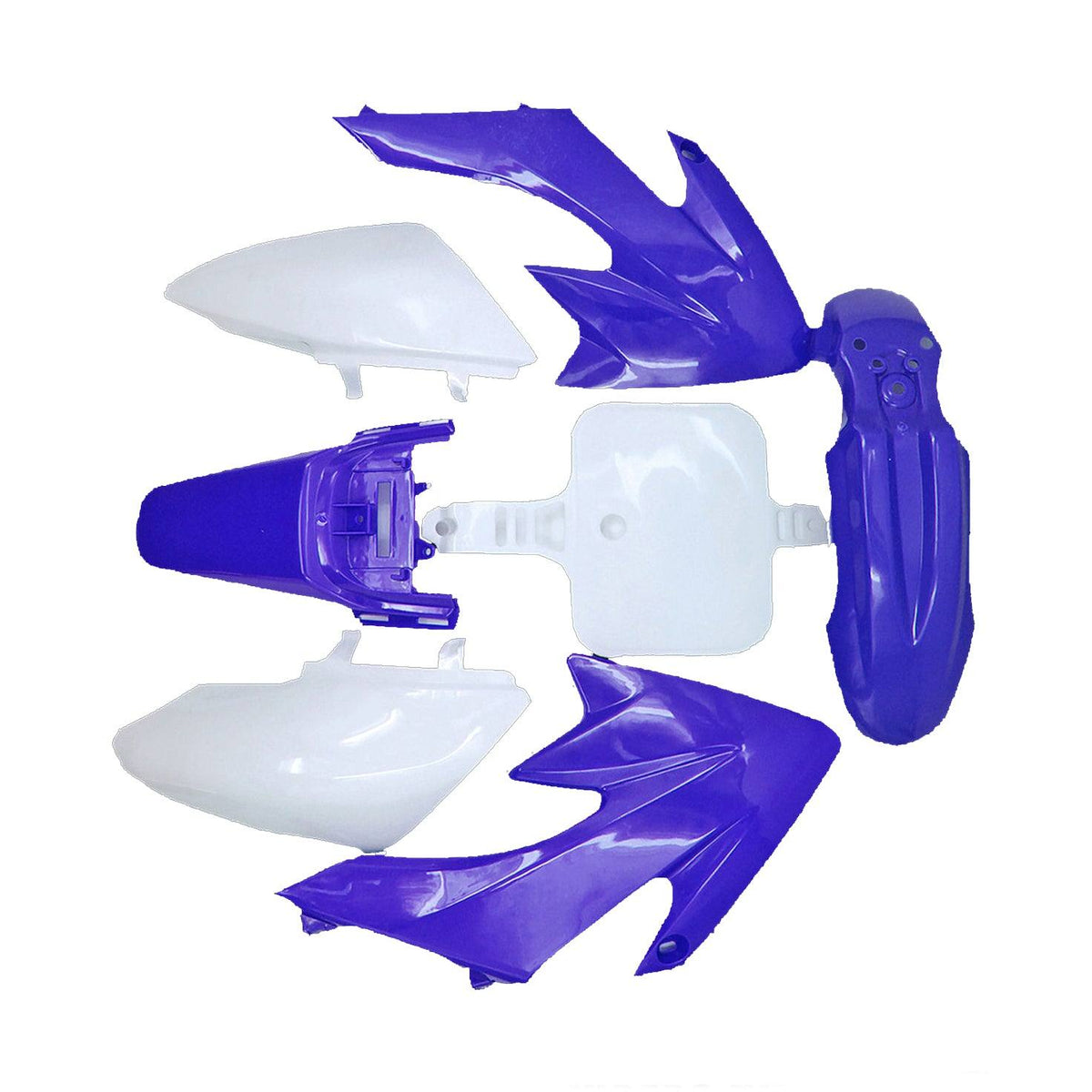 Blue Plastics Fairing Fender Kit For Honda CRF50 - TDRMOTO