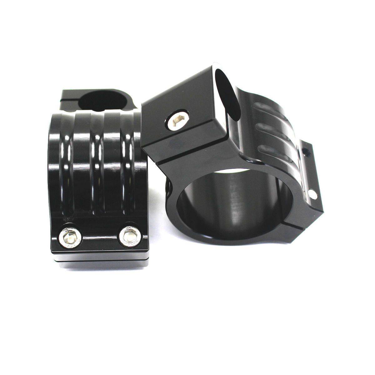35mm Black CNC Clip On Handle bars HANDLEBAR for Yamaha XT-200 J/K/KC 82-83 - TDRMOTO