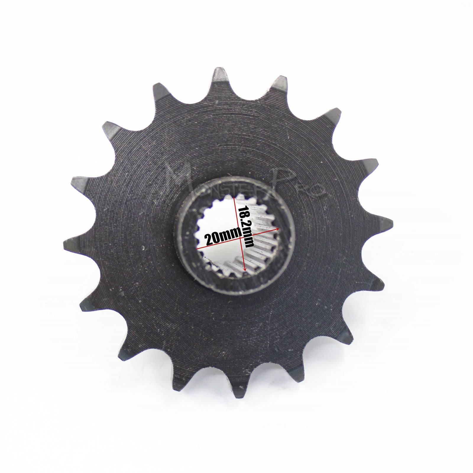 16T Teeth Front Sprocket Cog 530 Chain GY6 125cc 150cc Quad Dirt Bike ATV Buggy - TDRMOTO