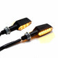 4x Double Side LED Indicator 4 Yamaha WR450F WR500Z XC125 Vino XC180K XC200 - TDRMOTO