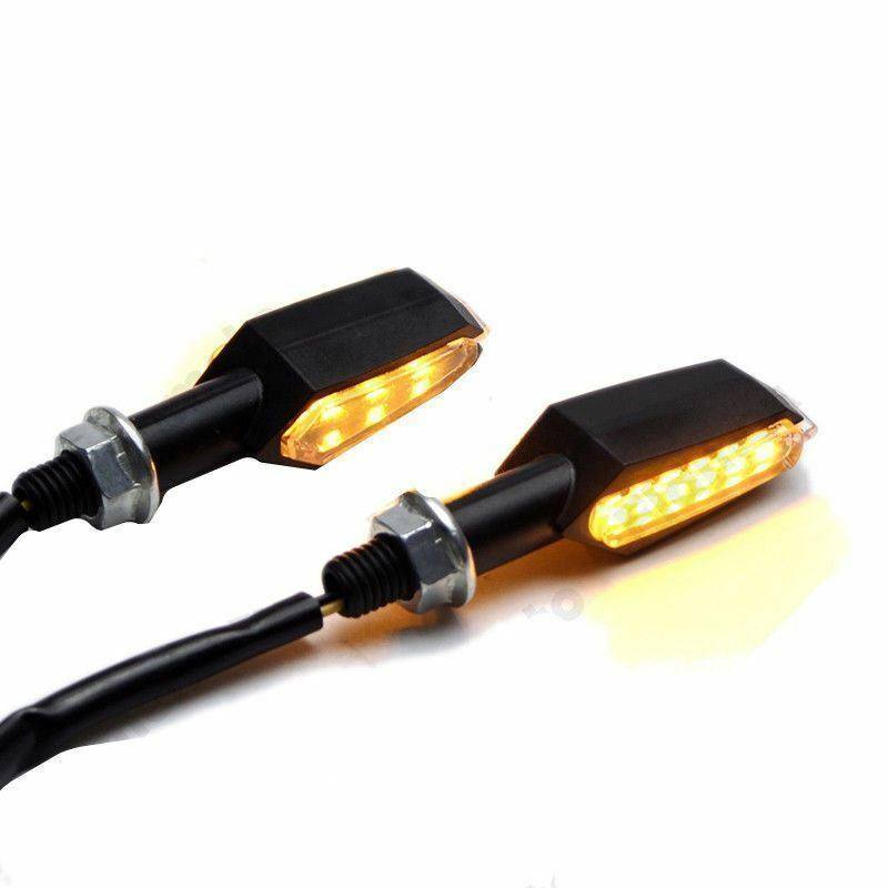 4x Double Side LED Indicator 4 Yamaha WR450F WR500Z XC125 Vino XC180K XC200 - TDRMOTO