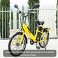 TDR Yellow Cargo Electric Bike 22" 48V 250W Dual Battery Long Range - TDRMOTO