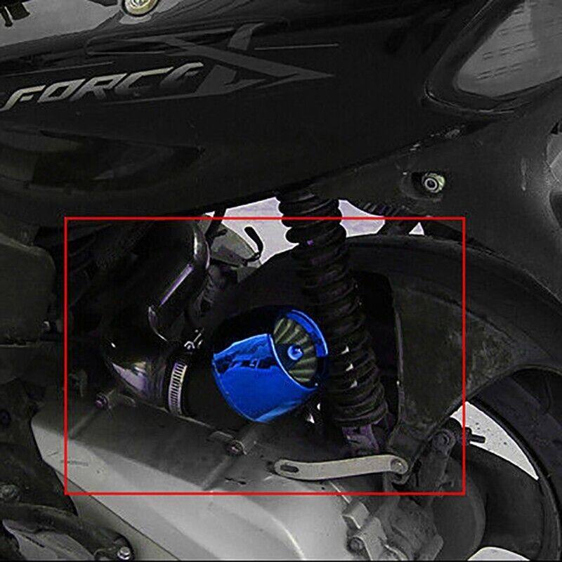 Blue 28mm-48mm Universal Fitment Motorcycle Air Filter For Dirt Bike Pit Bike Quad ATV - TDRMOTO