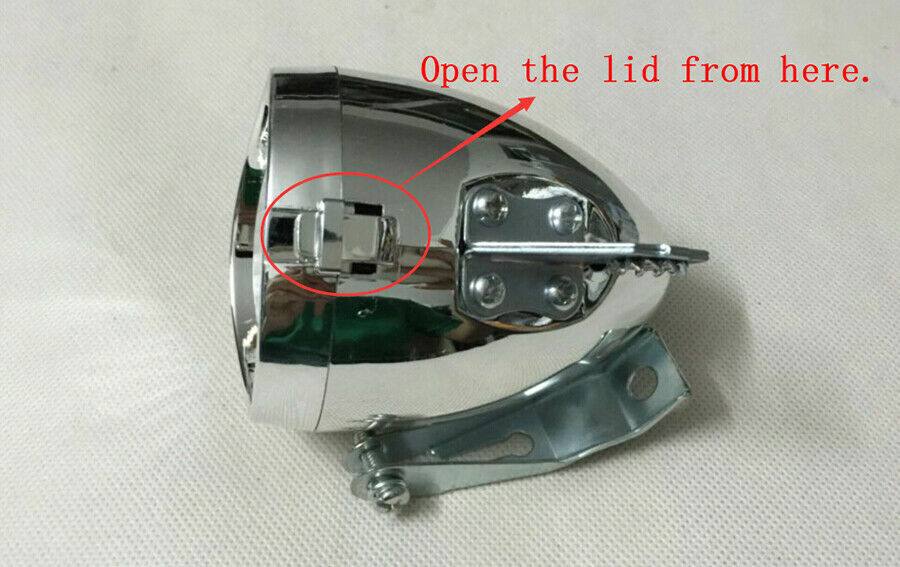 Retro Bicycle Lamp Bike Front Light Bike Headlight Cycling Vintage LED MTB Lamp - TDRMOTO