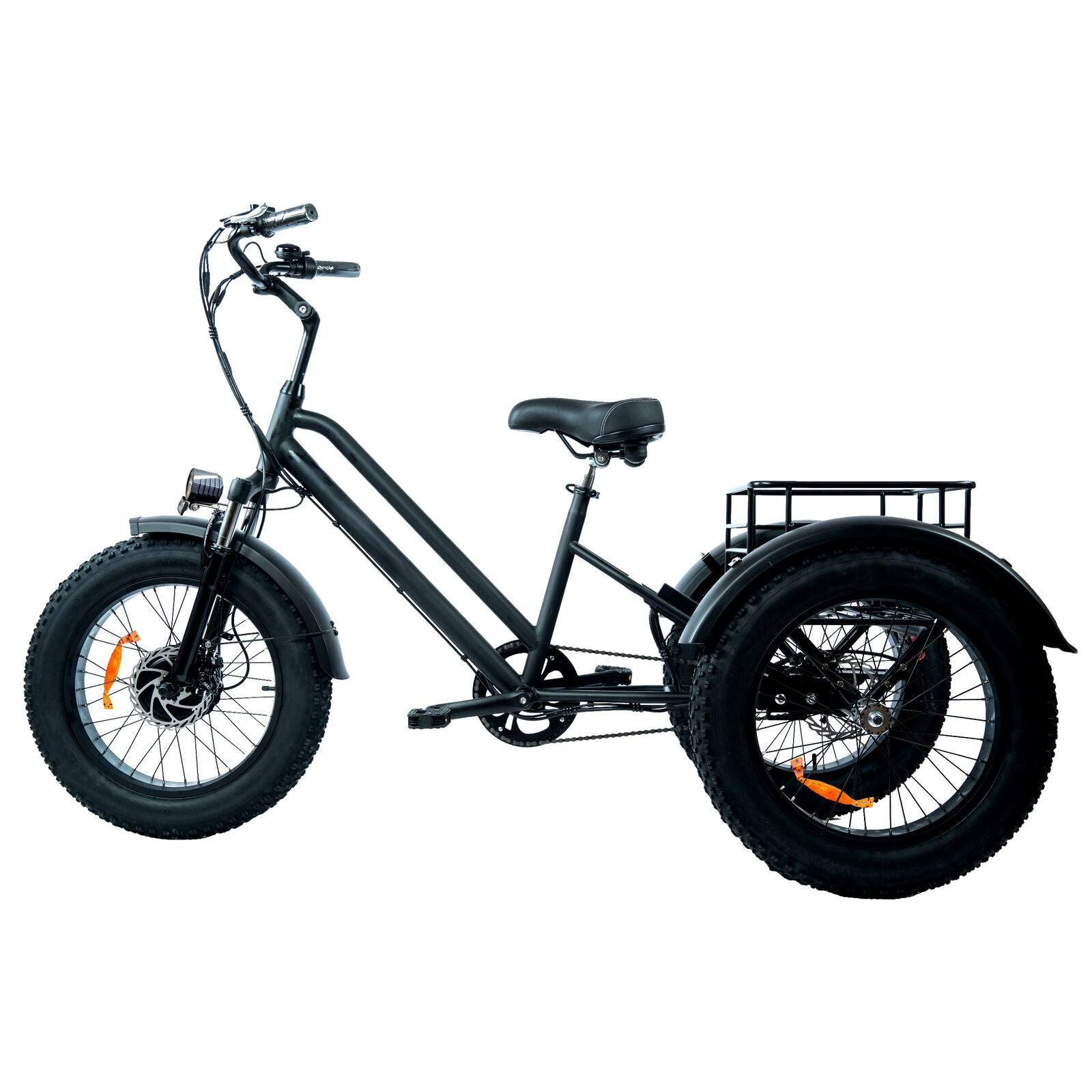 Ultra Premium Fat Tyre Electric Tricycle with 500W Motor & 48V 18Ah Long Range Battery - TDRMOTO