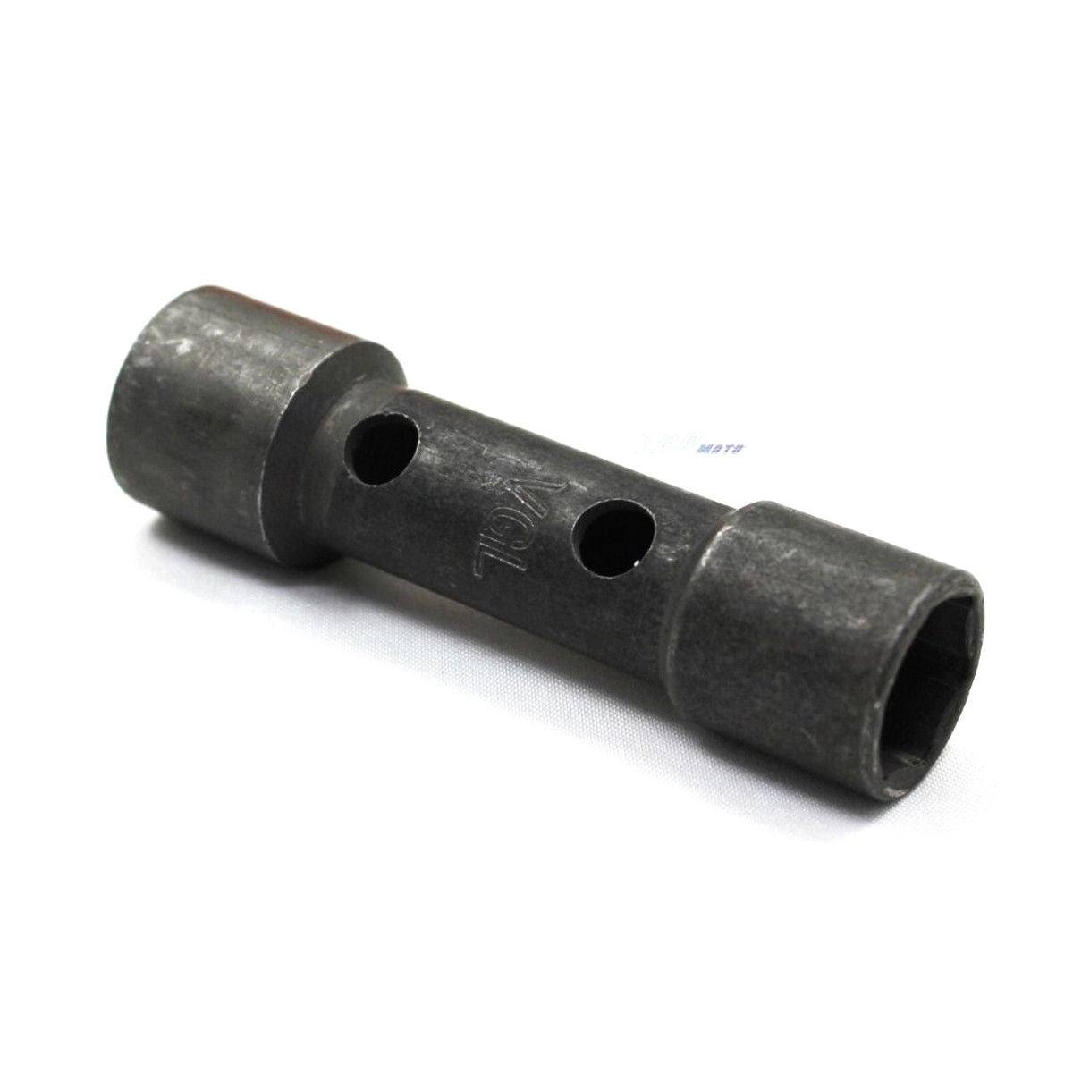 Double End Spark Plug Box Spanner 16mm 18mm Hexagonal Socket Wrench Hand Tool - TDRMOTO