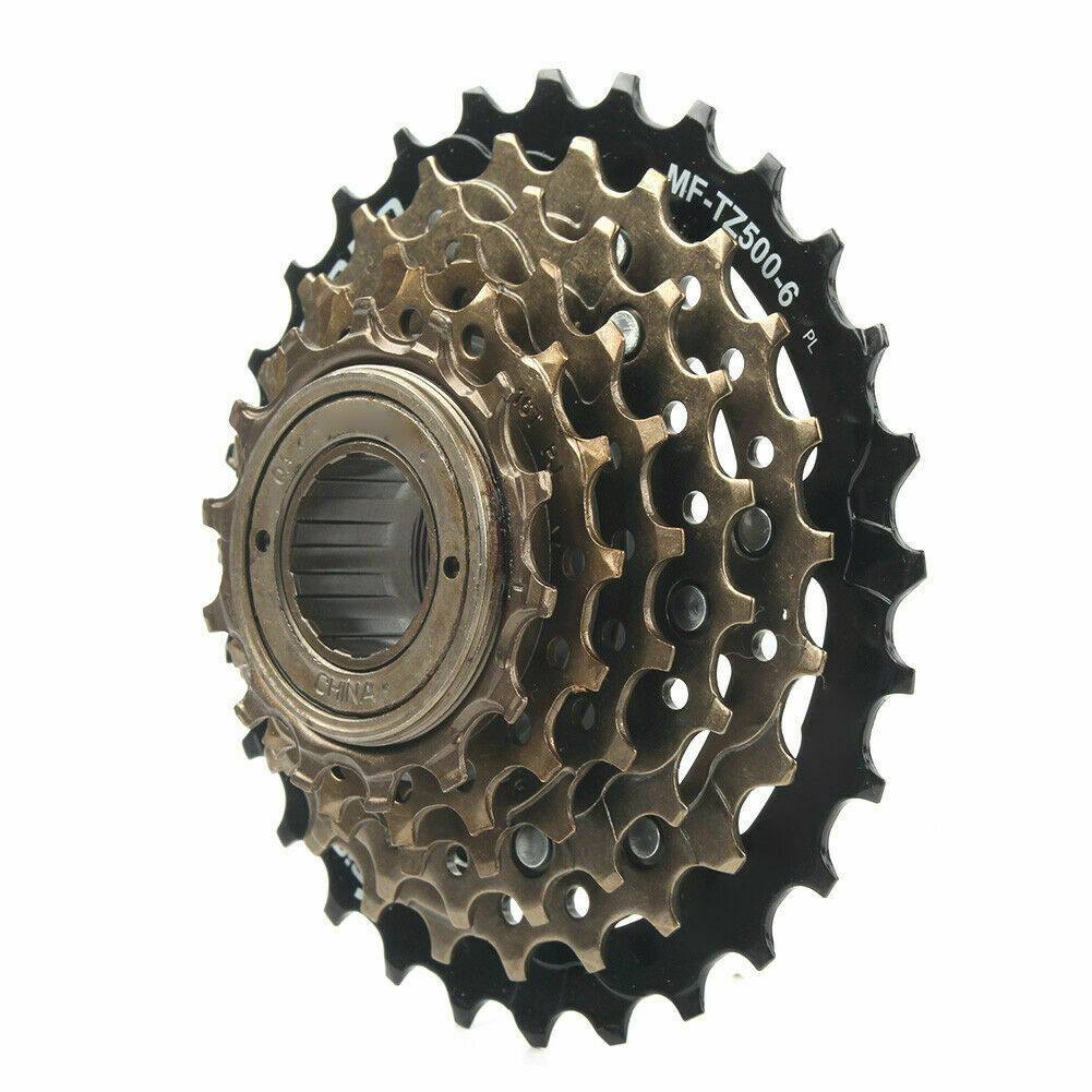 Bicycle Freewheel Cassette Sprocket 6 Speed 14T-28T Bike Replacement Accessory - TDRMOTO