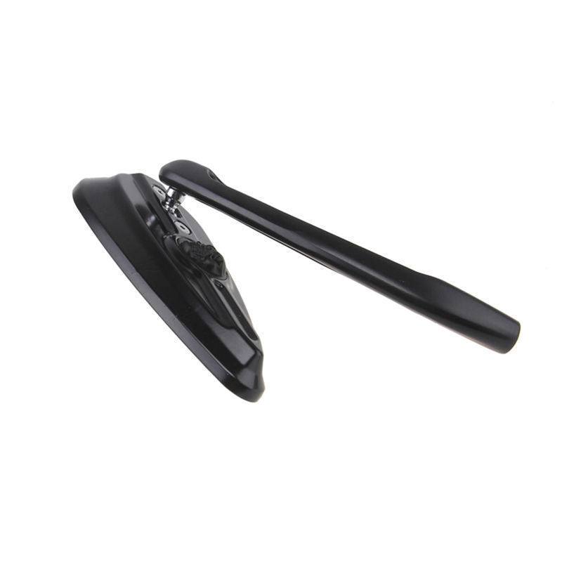 Black Skull Rearview Mirrors 4 Yamaha V-Star XVS 650 1100 Custom Silverado - TDRMOTO