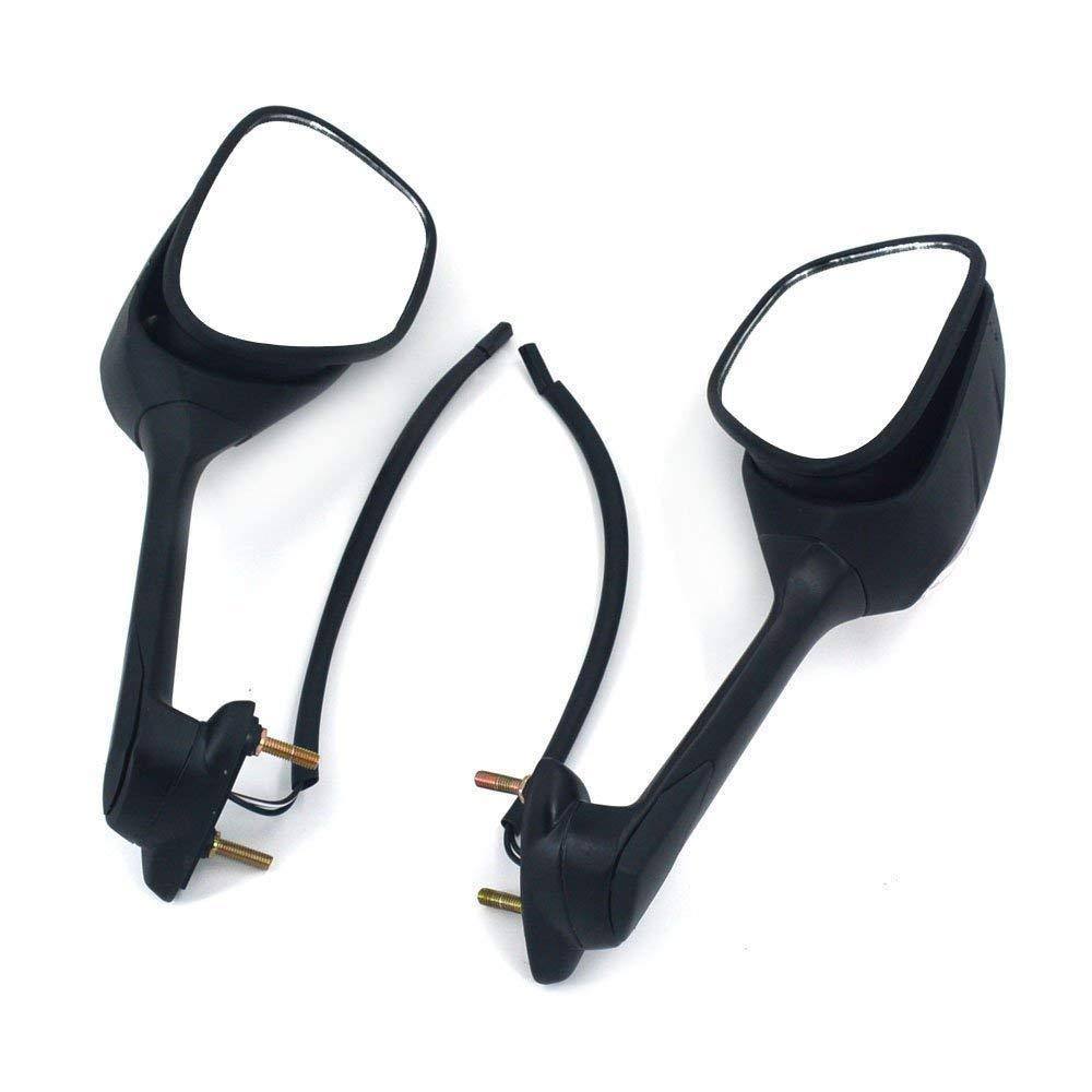 Rear View Mirror Black Turn Signal Light 4 Suzuki GSXR1000 09-15 2009 2010 2011 - TDRMOTO