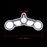 Triple Tree Top Clamp Decal Sticker Cabon Fiber Look Fit DUCATI 749 999 - TDRMOTO