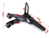 Rear Foot Pegs Foot Rest Bracket For Motorcycle - TDRMOTO