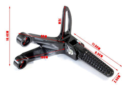Rear Foot Pegs Foot Rest Bracket For Motorcycle - TDRMOTO