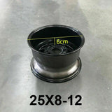 2pcs 25x8-12" & 2pcs 25x10-12" ALLOY Rim For Quad ATV Buggy Off Road Farm Dirt Bike - TDRMOTO