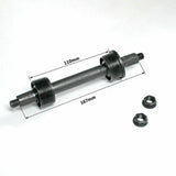 110mm Bottom Bracket Bicycle Spindle Cotterless Axle Square BOLT NUT Style - TDRMOTO