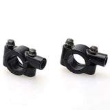 22mm Motorcycle 7/8" HandleBar Mirror Mount Honda Yamaha Kawasaki Dirt Pit Bike - TDRMOTO