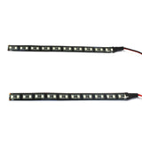 2x 20 LED SMD Motorcycle LED Strip Turn Signal Indicator Blinker Light Amber - TDRMOTO