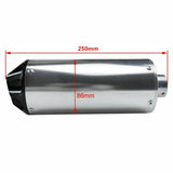 32mm Exhaust Muffler Black for 125cc 140cc Thumpstar Atomik Dirt Pit Trail Bike - TDRMOTO