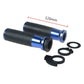 CNC MOTORCYCLE 7/8" 22MM HANDLEBAR RUBBER HAND GRIPS Kawasaki Ninja 300 EX300A - TDRMOTO