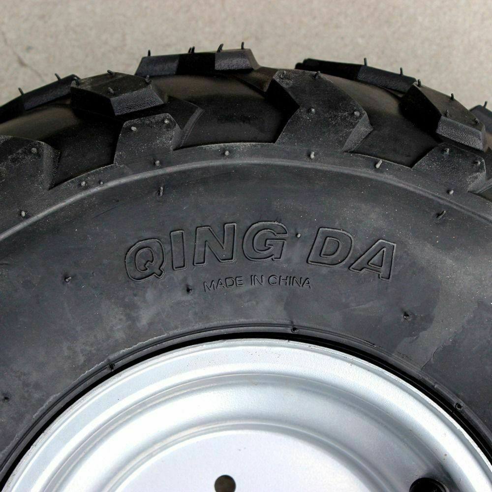 2pcs 16x8-7 Wheel Tyre Rim ATV Quad/Buggy/Ride on Mower Gokart Nylon Tubeless - TDRMOTO