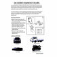 Suzuki GSX-R Carbon-Look Fuel / Gas Cap Pad Tank Cover GSXR 600 750 1000 - TDRMOTO