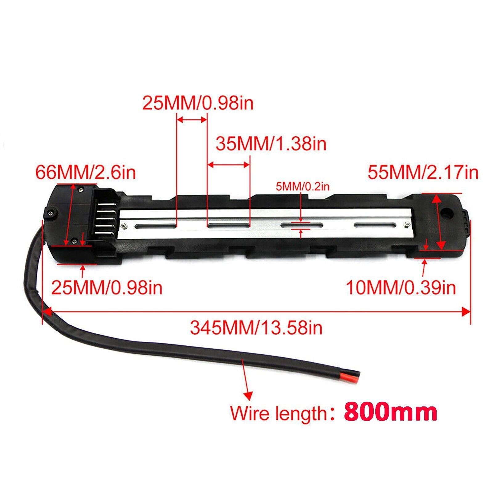 Downtube Battery Frame Mount Electric Bike Ebike 5 Pin Only Mounting P ...