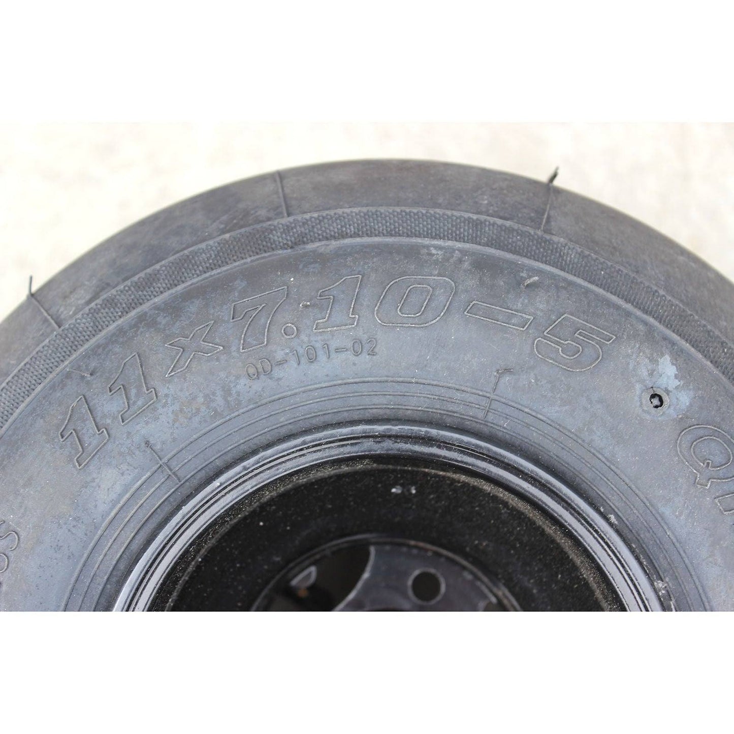 Smooth Slick 11x7.10-5" Rim Tyre for Slider Drift Trike Go Kart 3 Stud Wheel - TDRMOTO